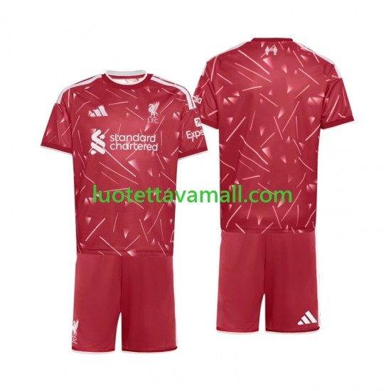 Lapset Liverpool 2026-2027 Lyhythihainen Fanipaita ,Koti