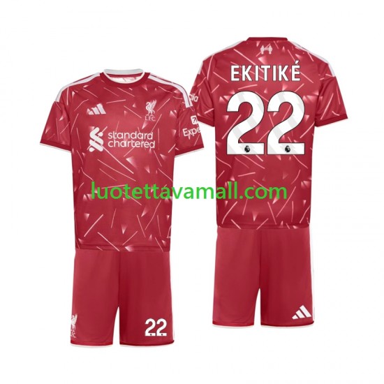 Lapset Liverpool Hugo Ekitike 22 2026-2027 Lyhythihainen Fanipaita ,Koti