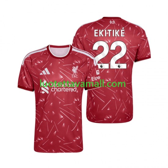 Miehet Liverpool Hugo Ekitike 22 2026-2027 Lyhythihainen Fanipaita ,Koti