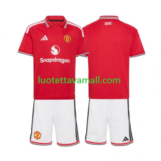 Lapset Manchester United 2026-2027 Lyhythihainen Fanipaita ,Koti