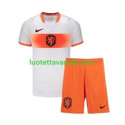 Lapset Alankomaat World Cup 2026 Lyhythihainen Fanipaita ,Vieras