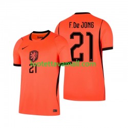 Miehet Alankomaat Frenkie de Jong 21 World Cup 2026 Lyhythihainen Fanipaita ,Koti