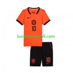 Lapset Alankomaat Memphis Depay 10 World Cup 2026 Lyhythihainen Fanipaita ,Vieras