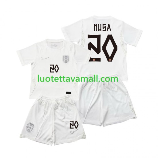 Lapset Norja Antonio NUSA 20 World Cup 2026 Lyhythihainen Fanipaita ,Kolmas