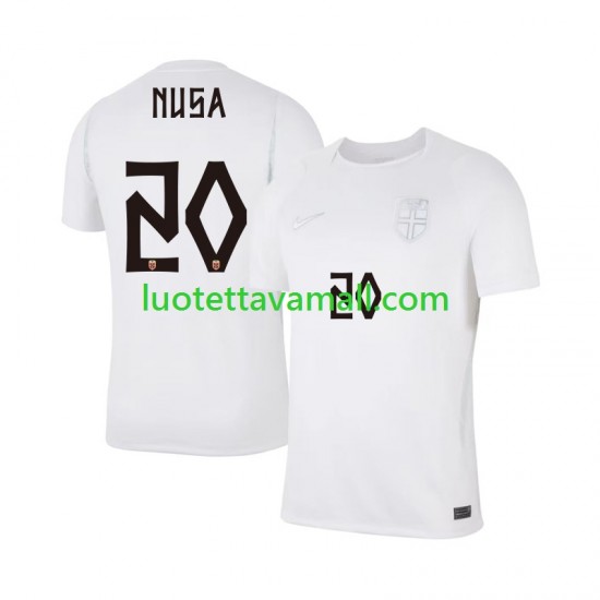 Miehet Norja Antonio NUSA 20 World Cup 2026 Lyhythihainen Fanipaita ,Kolmas