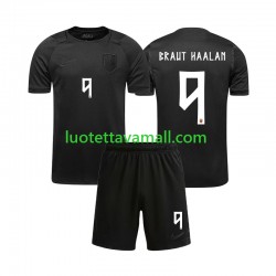 Lapset Norja Braut Haaland 9 World Cup 2026 Lyhythihainen Fanipaita ,Vieras Lapset Norja Braut Haaland 9 World Cup 2026 Lyhythihainen Fanipaita ,Vieras