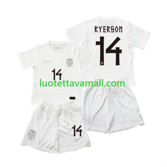 Lapset Norja Julian Ryerson 14 World Cup 2026 Lyhythihainen Fanipaita ,Kolmas
