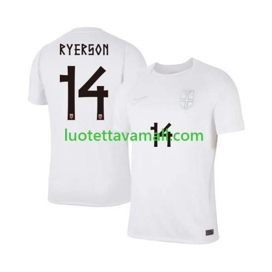 Miehet Norja Julian Ryerson 14 World Cup 2026 Lyhythihainen Fanipaita ,Kolmas
