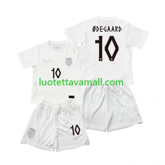 Lapset Norja Martin Odegaard 10 World Cup 2026 Lyhythihainen Fanipaita ,Kolmas