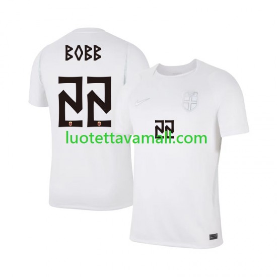 Miehet Norja Oscar Bobb 22 World Cup 2026 Lyhythihainen Fanipaita ,Kolmas