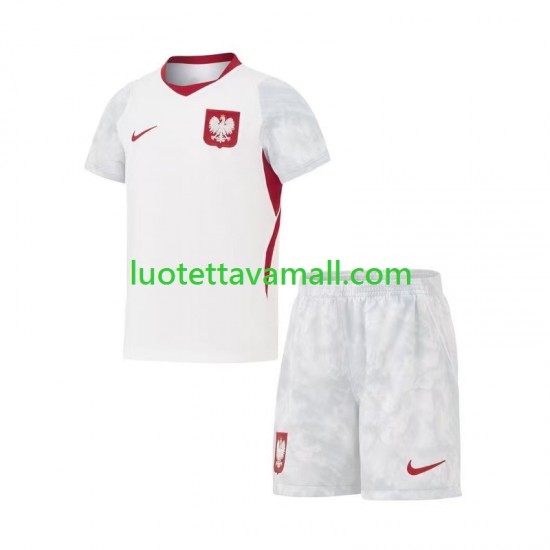 Lapset Puola World Cup 2026 Lyhythihainen Fanipaita ,Koti
