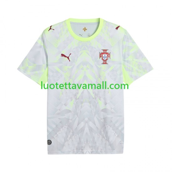 Miehet Portugali Maalivahdin World Cup 2026 Lyhythihainen Fanipaita ,Vieras