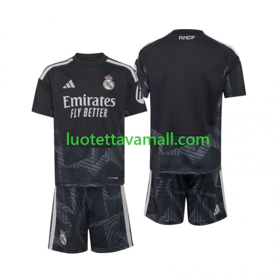 Lapset Real Madrid Maalivahdin 2026-2027 Lyhythihainen Fanipaita ,Koti