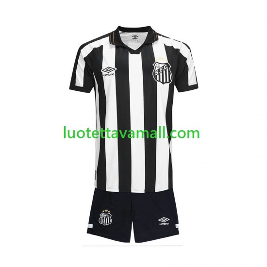 Lapset Santos FC 2026-2027 Lyhythihainen Fanipaita ,Vieras