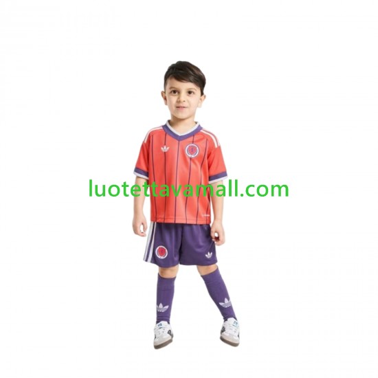 Lapset Skotlanti World Cup 2026 Lyhythihainen Fanipaita ,Vieras