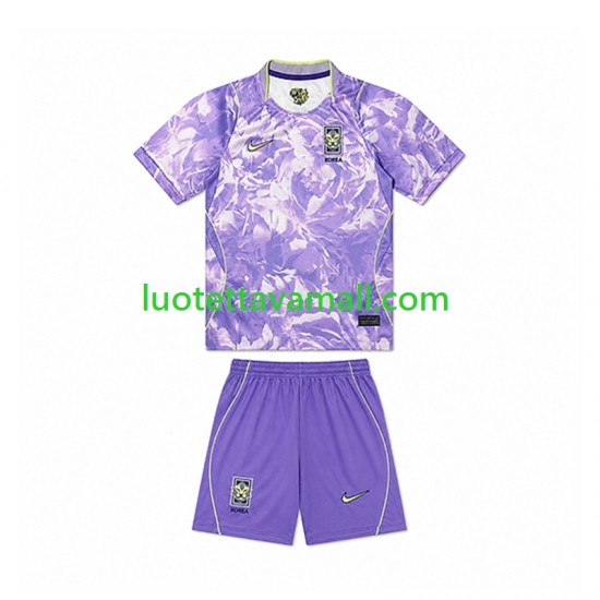 Lapset Etelä-Korea World Cup 2026 Lyhythihainen Fanipaita ,Vieras