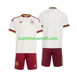 Lapset Espanja World Cup 2026 Lyhythihainen Fanipaita ,Vieras Lapset Espanja World Cup 2026 Lyhythihainen Fanipaita ,Vieras