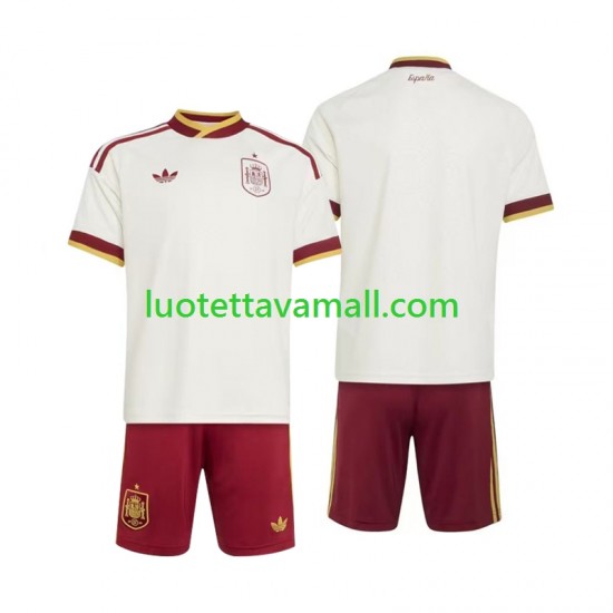 Lapset Espanja World Cup 2026 Lyhythihainen Fanipaita ,Vieras