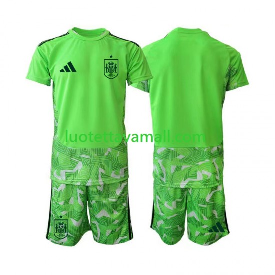 Lapset Espanja Maalivahdin 6th Green color World Cup 2026 Lyhythihainen Fanipaita