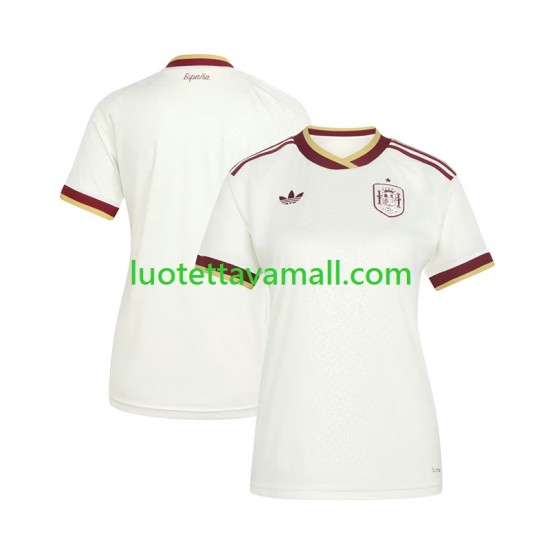 Naiset Espanja World Cup 2026 Lyhythihainen Fanipaita ,Vieras