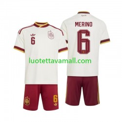Lapset Espanja Mikel Merino 6 World Cup 2026 Lyhythihainen Fanipaita ,Vieras Lapset Espanja Mikel Merino 6 World Cup 2026 Lyhythihainen Fanipaita ,Vieras