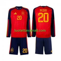 Lapset Espanja Pedri 20 World Cup 2026 Pitkähihainen Fanipaita ,Koti Lapset Espanja Pedri 20 World Cup 2026 Pitkähihainen Fanipaita ,Koti