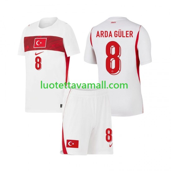 Lapset Turkki Arda Guler 8 World Cup 2026 Lyhythihainen Fanipaita ,Vieras