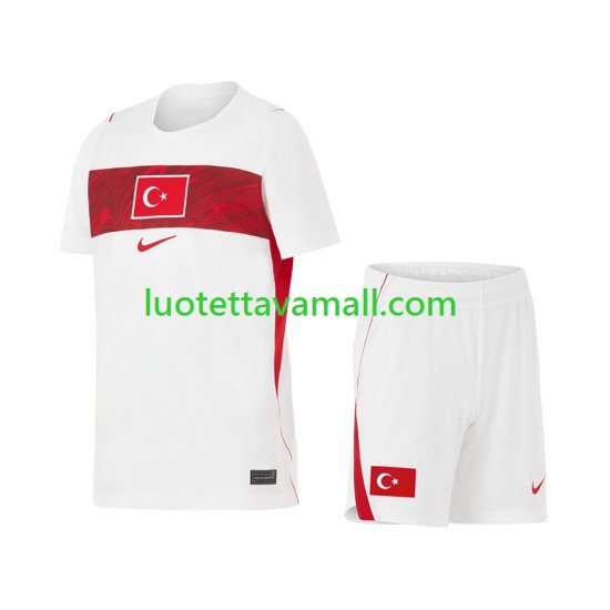 Lapset Turkki World Cup 2026 Lyhythihainen Fanipaita ,Vieras