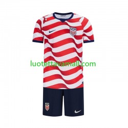 Lapset Yhdysvallat World Cup 2026 Lyhythihainen Fanipaita ,Koti Lapset Yhdysvallat World Cup 2026 Lyhythihainen Fanipaita ,Koti