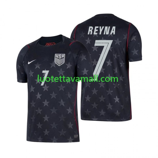 Miehet Yhdysvallat Giovanni Reyna 7 World Cup 2026 Lyhythihainen Fanipaita ,Vieras
