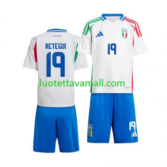 Lapset Italia Mateo Retegui 19 2024 Lyhythihainen Fanipaita ,Vieras