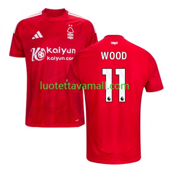 Miehet Nottingham Forest Chris Wood 11 2024-2025 Lyhythihainen Fanipaita ,Koti