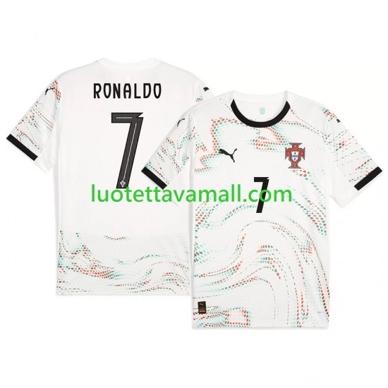 Miehet Portugali RONALDO 7 2025 Lyhythihainen Fanipaita ,Vieras