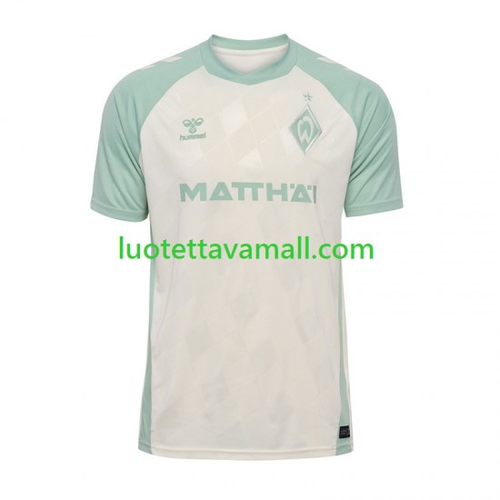 Miehet Werder Bremen 2024-2025 Lyhythihainen Fanipaita ,Vieras