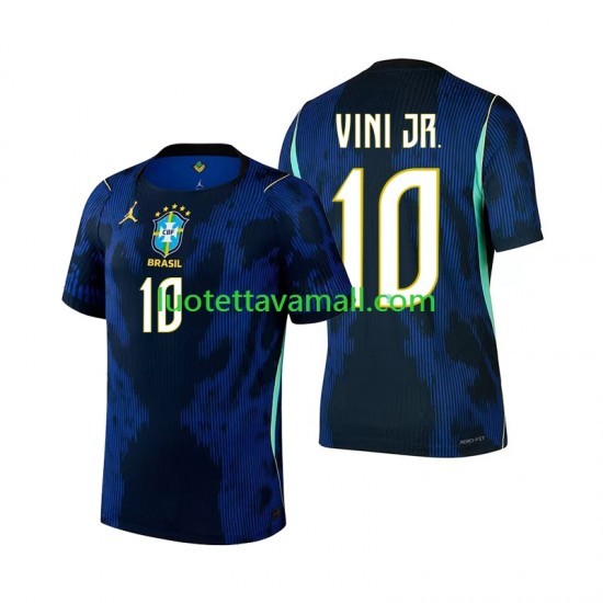 Miehet Brasilia Vinicius Junior 10 World Cup 2026 Lyhythihainen Fanipaita ,Vieras