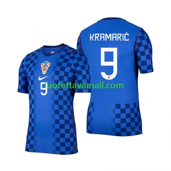 Miehet Kroatia Andrej Kramaric 9 World Cup 2026 Lyhythihainen Fanipaita ,Vieras