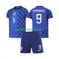 Lapset Kroatia Andrej Kramaric 9 World Cup 2026 Lyhythihainen Fanipaita ,Vieras