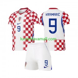 Lapset Kroatia Andrej Kramaric 9 World Cup 2026 Lyhythihainen Fanipaita ,Koti