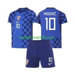 Lapset Kroatia Luka Modric 10 World Cup 2026 Lyhythihainen Fanipaita ,Vieras