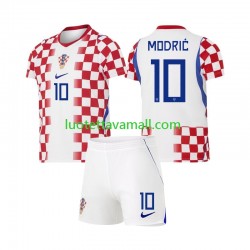 Lapset Kroatia Luka Modric 10 World Cup 2026 Lyhythihainen Fanipaita ,Koti