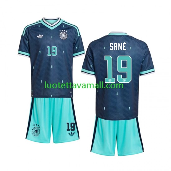 Lapset Saksa Leroy Sane 19 World Cup 2026 Lyhythihainen Fanipaita ,Vieras
