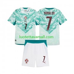 Lapset Portugali Cristiano Ronaldo 7 2026 2027 Lyhythihainen Fanipaita ,Vieras