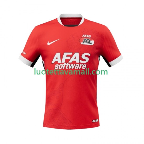 Miehet AZ Alkmaar 2025-2026 Lyhythihainen Fanipaita ,Koti