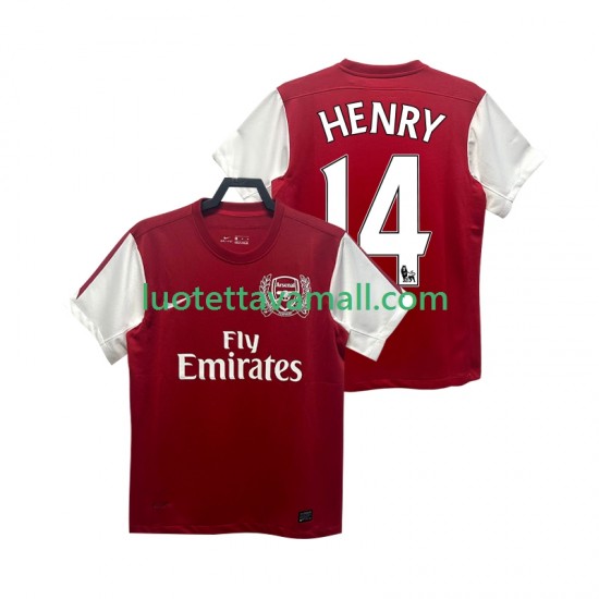 Miehet Arsenal HENRY 14 Retro 2011 2012 Lyhythihainen Fanipaita ,Koti