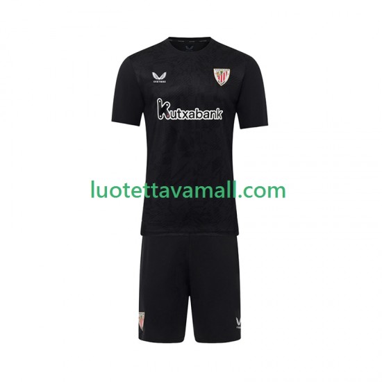 Lapset Athletic Bilbao Maalivahdin 2025-2026 Lyhythihainen Fanipaita ,Koti