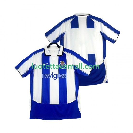 Miehet FC Porto Retro 2003 2004 Lyhythihainen Fanipaita ,Koti