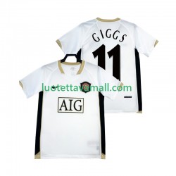 Miehet Manchester United GIGGS 11 Retro 2006-2007 Lyhythihainen Fanipaita ,Vieras