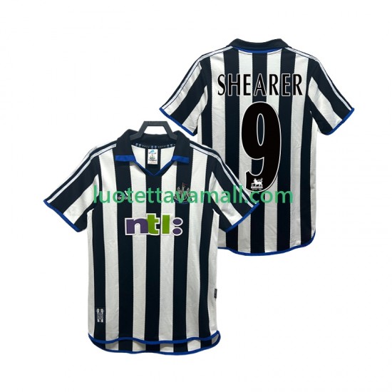 Miehet Newcastle United SHEARER 9 Retro 2000 2001 Lyhythihainen Fanipaita ,Koti