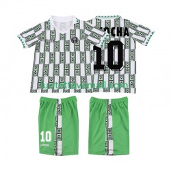 Lapset Nigeria OKOCHA 10 Retro 1994 Lyhythihainen Fanipaita ,Vieras