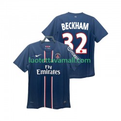 Miehet Paris Saint-Germain BECKHAM 32 Retro 2012 2013 Lyhythihainen Fanipaita ,Koti
